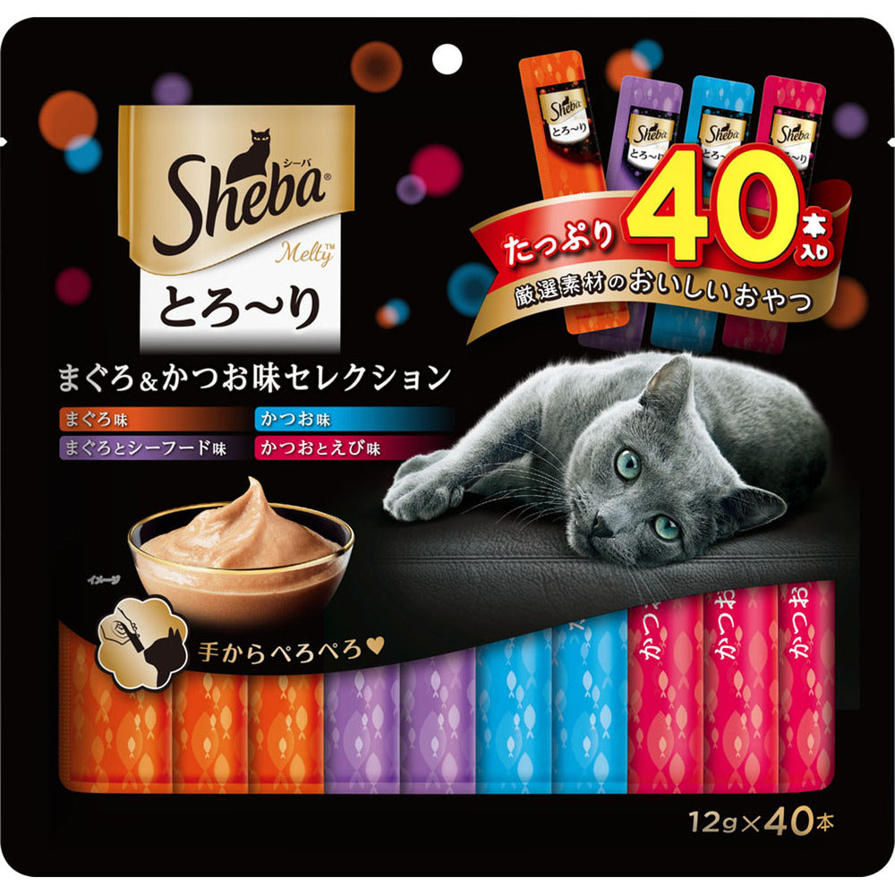 Mars Japan Limited Sheba Melty Treats Tuna & Bonito Selection 12g x 40 Sticks