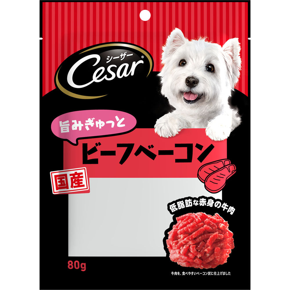 Mars Japan Limited Caesar Snack Beef Bacon 80g