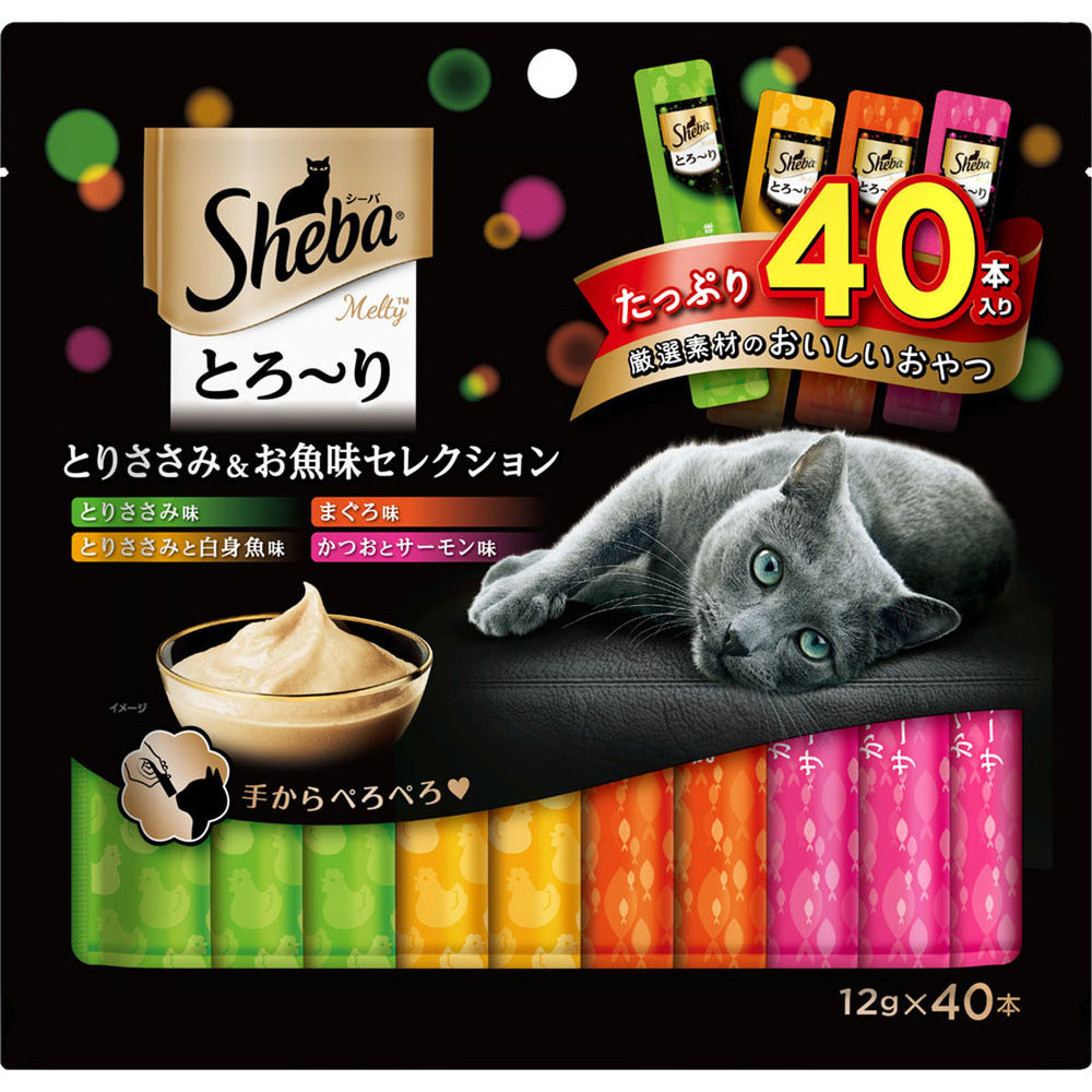 Mars Japan Limited Sheba Melty Chicken & Fish Selection 12g x 40 Sticks