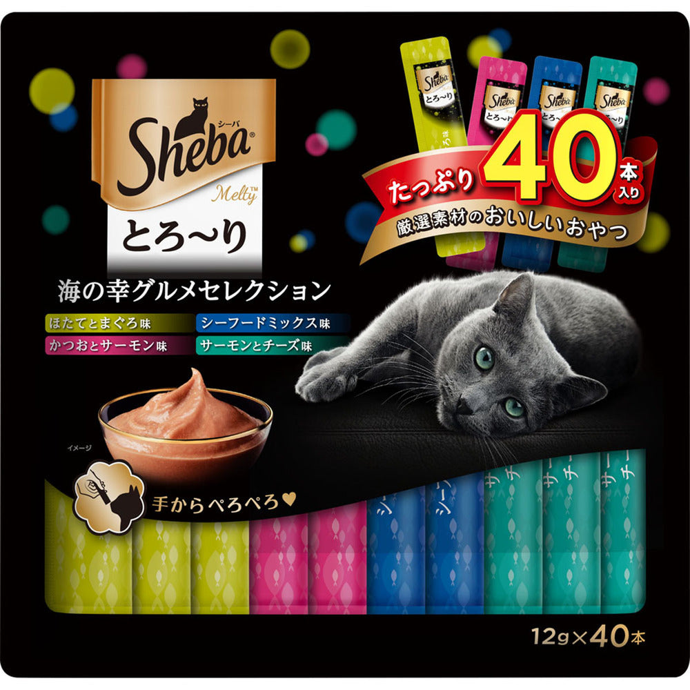 Mars Japan Limited Sheba Melty Treats Seafood Gourmet Selection 12g x 40 Sticks