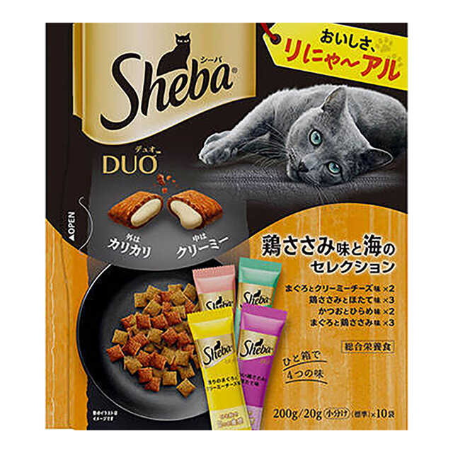 Sheba Duo Chicken Tender & Ocean Selection 200g