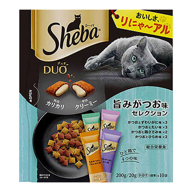 Sheba Duo Savory Bonito Selection 200g