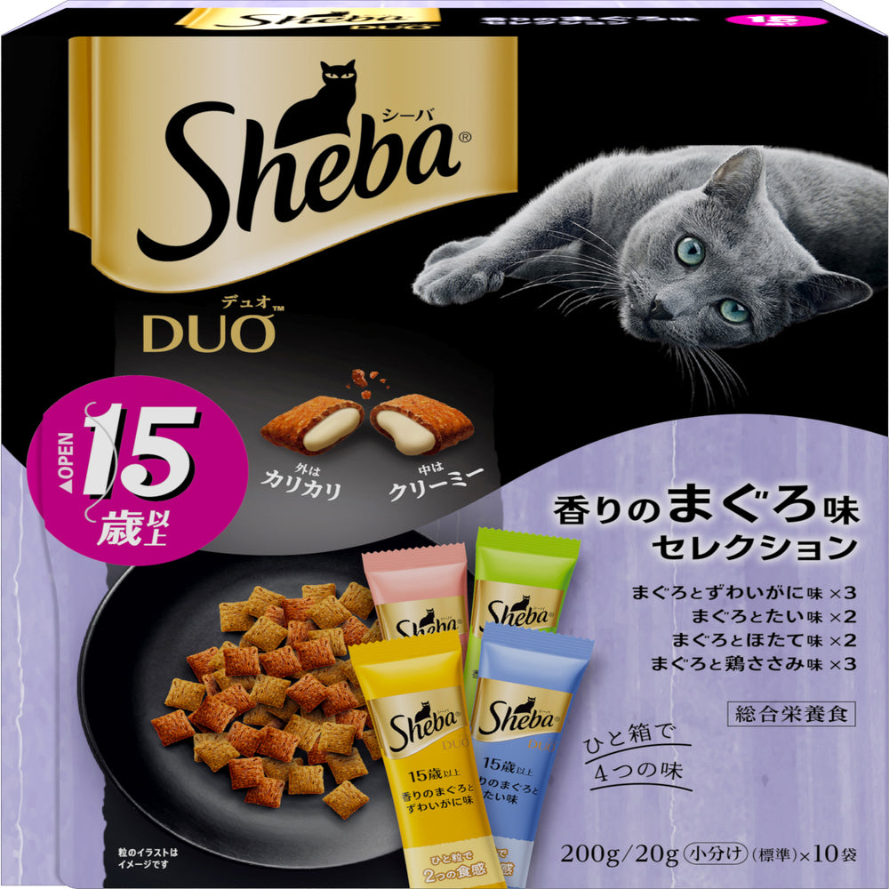 Mars Japan Limited Sheba Duo 15 Years and Older Aromatic Tuna Flavor Selection 200g