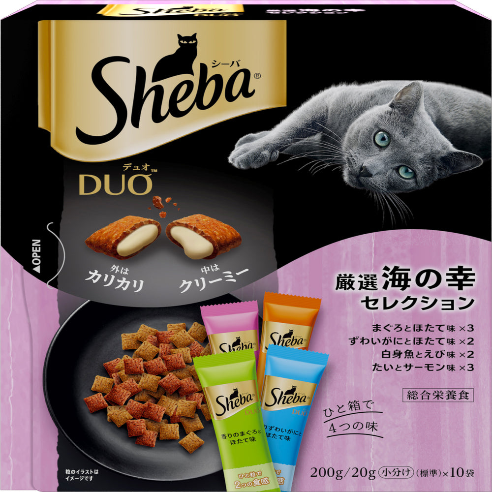 Mars Japan Limited Sheba Duo Selected Seafood Selection 200g