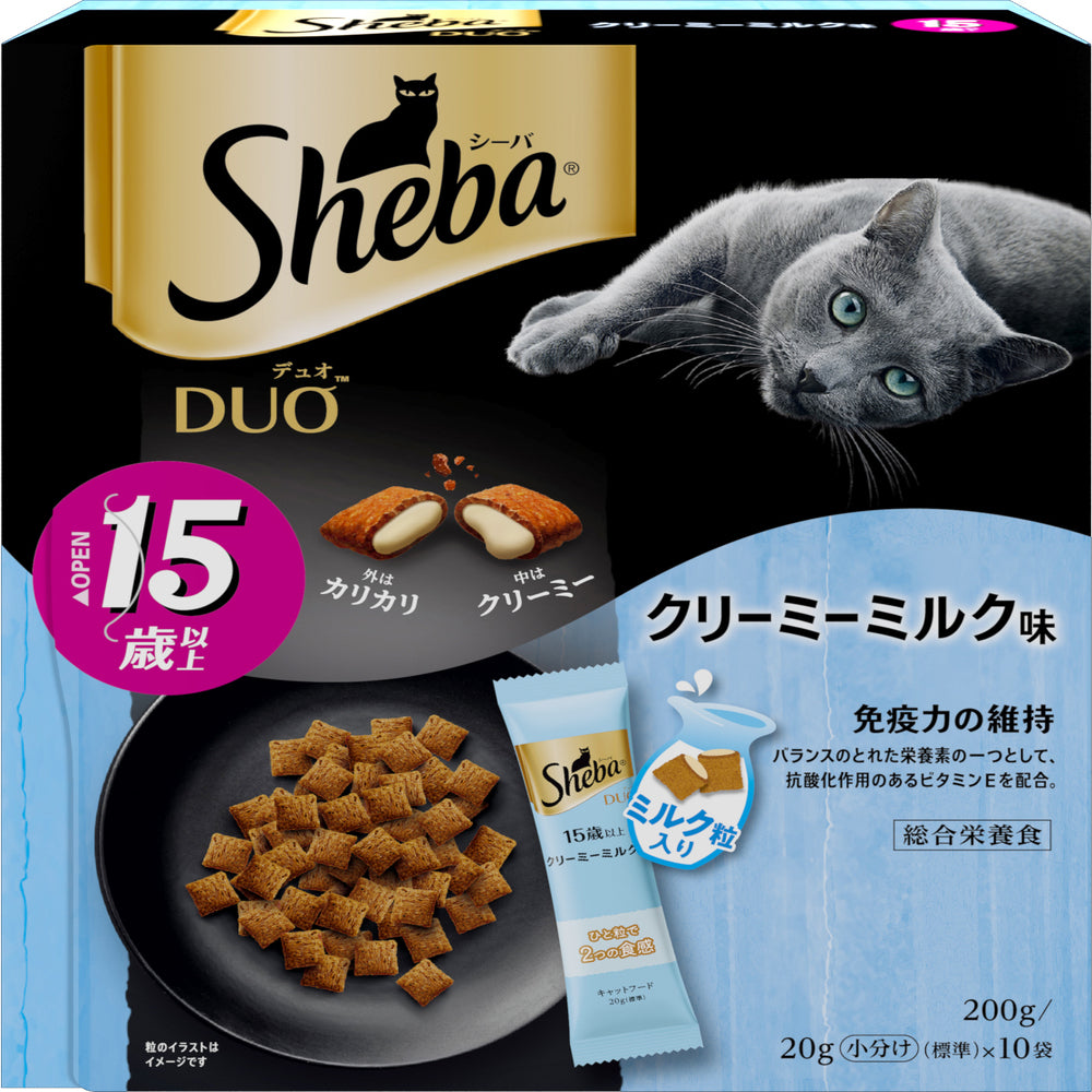 Mars Japan Limited Sheba Duo 15 Years and Older Creamy Milk Flavor 200g
