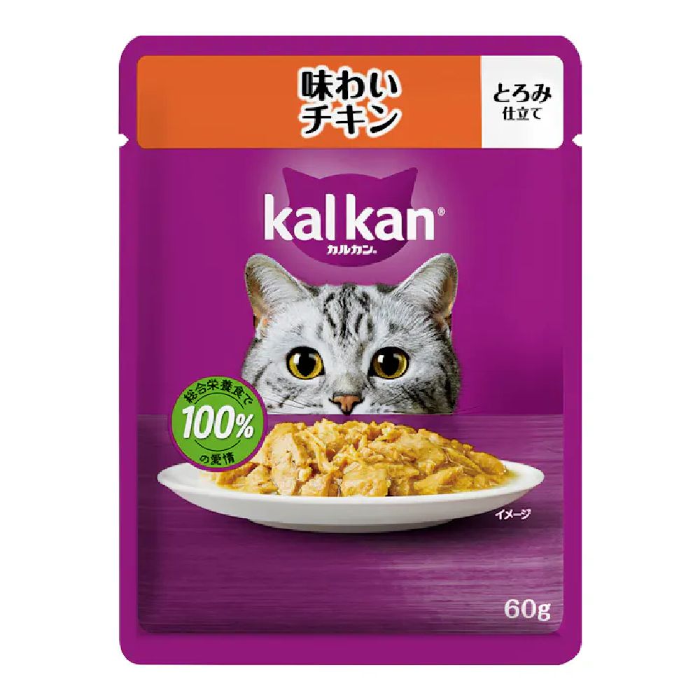 Mars Kal Kan Pouch Tasty Chicken 60g