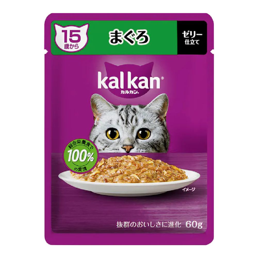 Mars Churu Pouch for Cats 15 Years and Older Tuna 60g