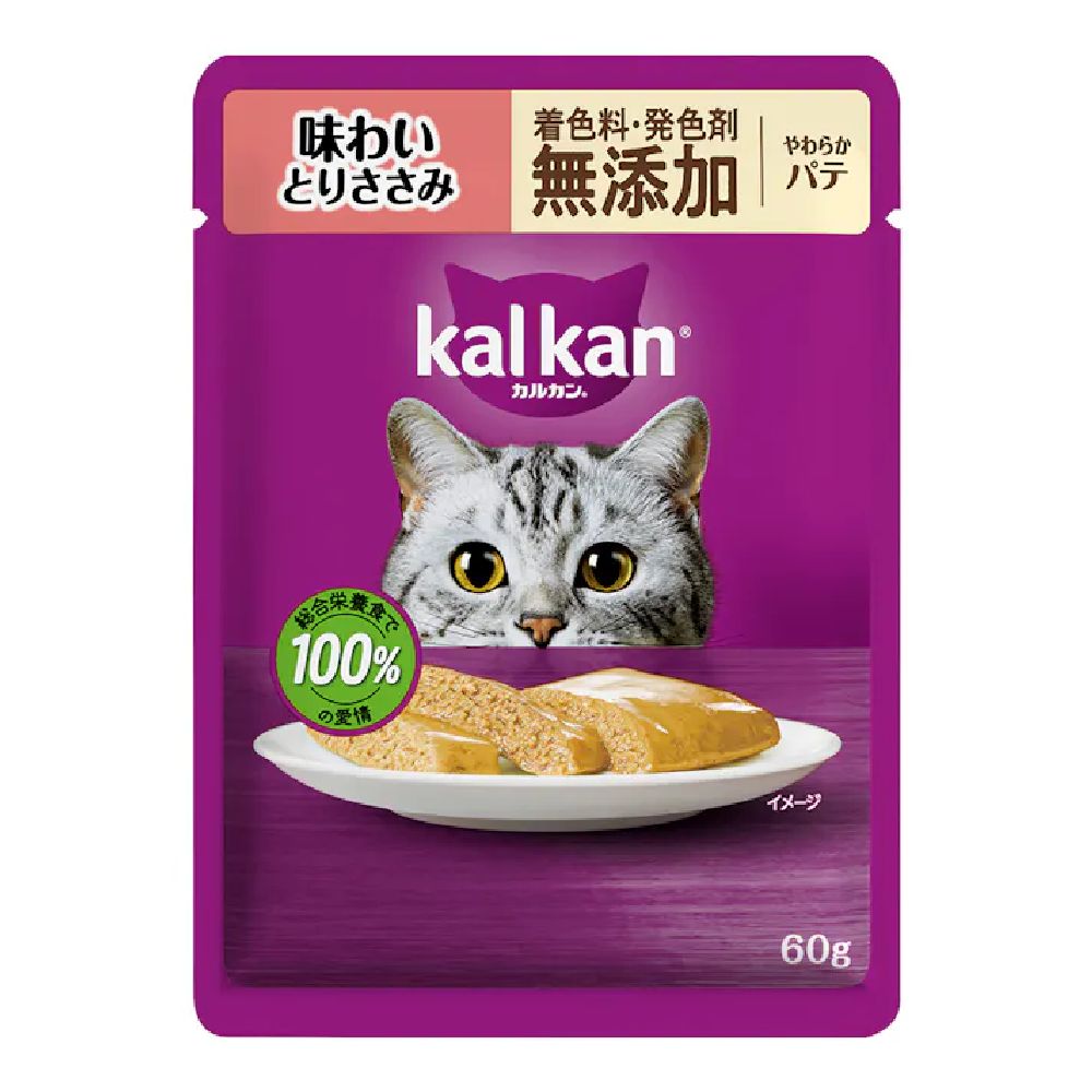 Mars Calcan Pouch Soft Paté Chicken Breast Flavor 60g