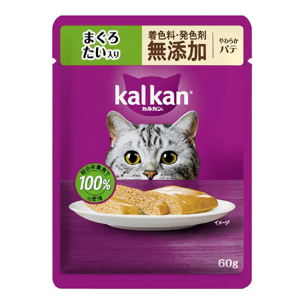 Mars Kalkan Pouch Soft Pâté Tuna & Sea Bream 60g