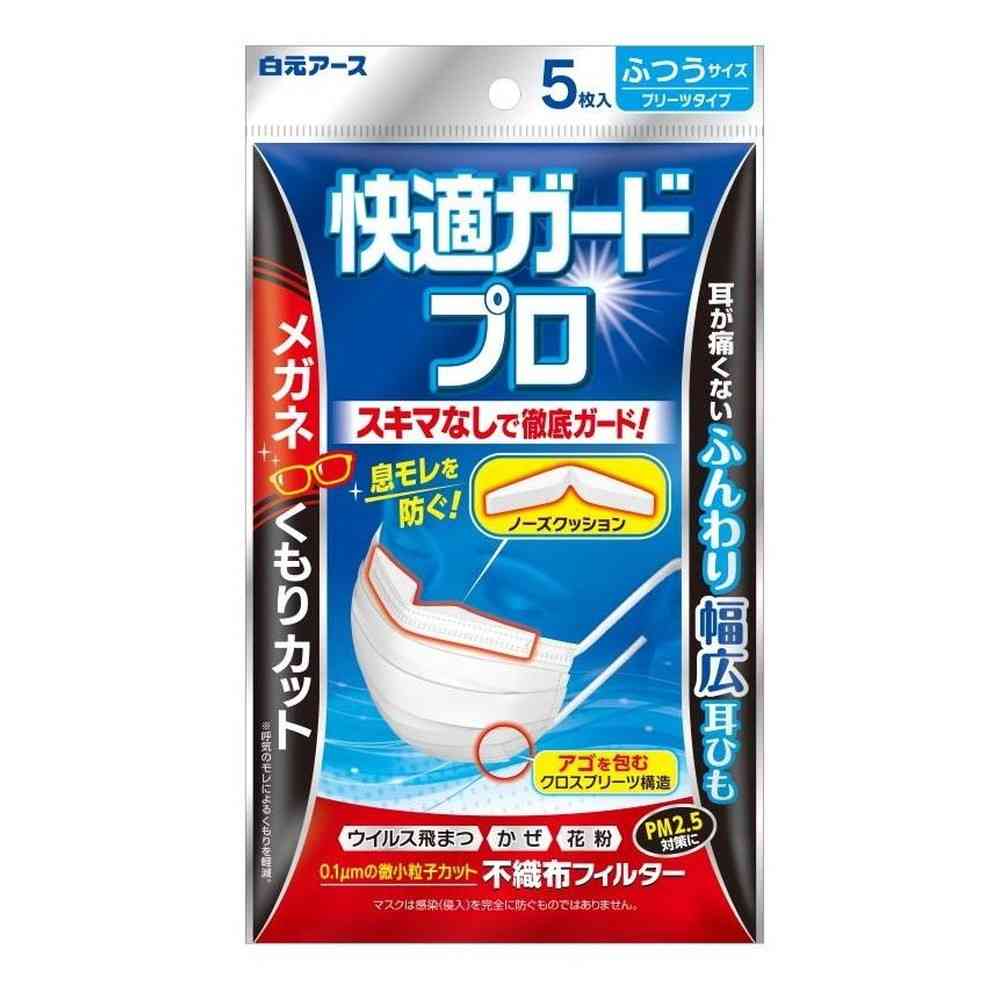 Comfort Guard Pro Pleated Type Normal Size (5 Pieces)