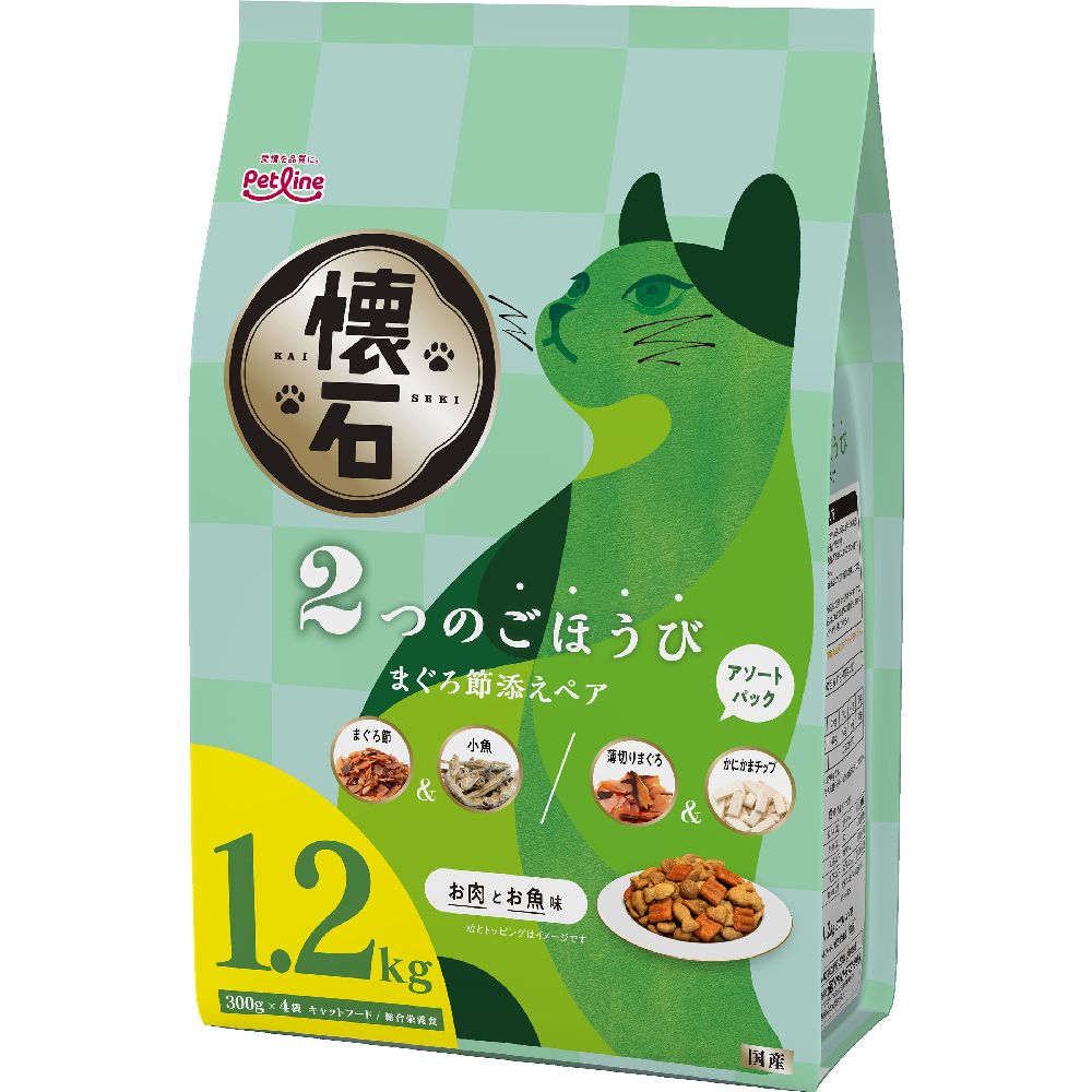 Petline Kaisei Two Treats with Tuna Flakes Pair 1.2kg