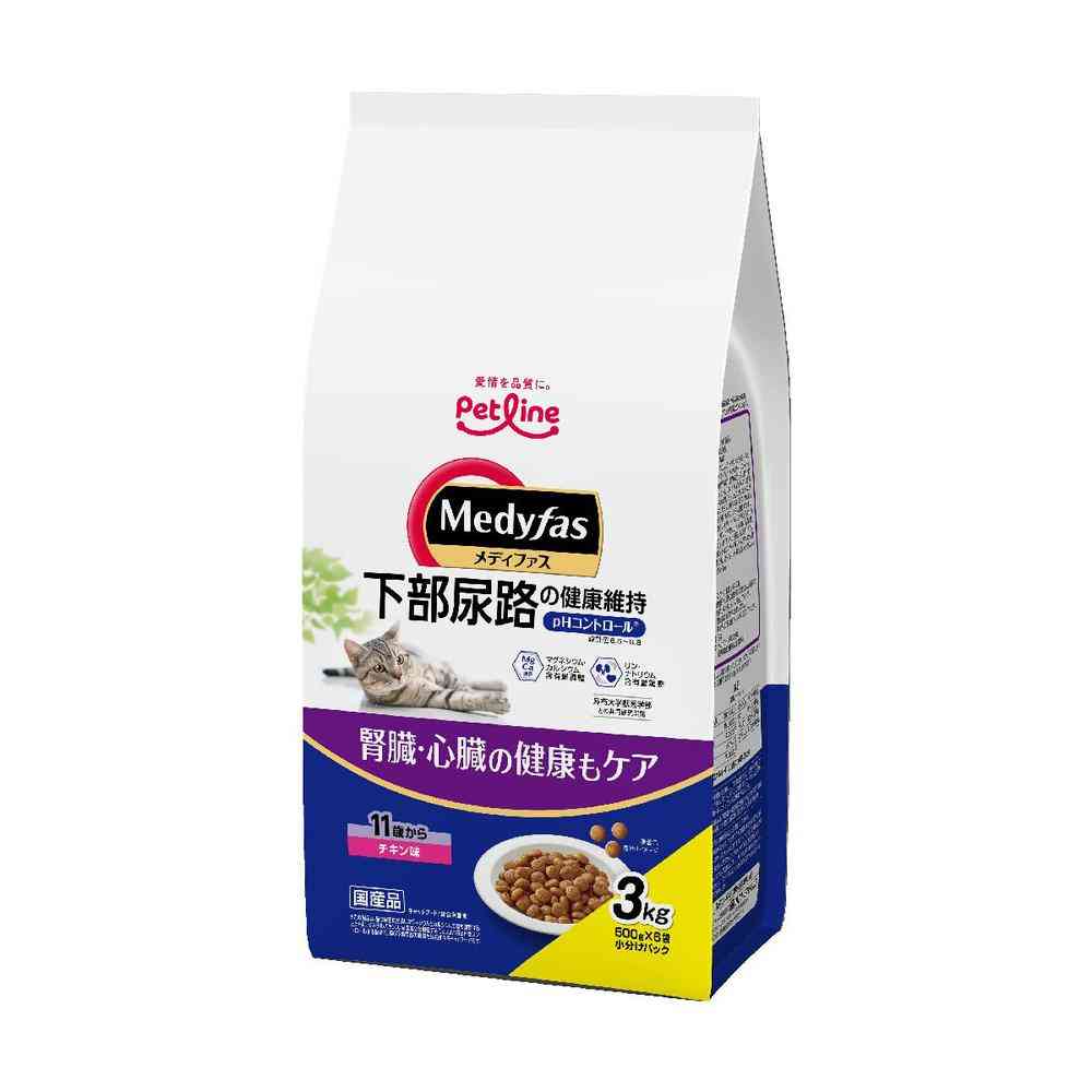 Petline Medi Fast 11 Years and Older Chicken Flavor 3kg