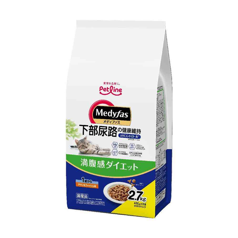Petline Medifas Fullness Diet Chicken & Fish Flavor for Dogs 1 Year and Older 2.7kg