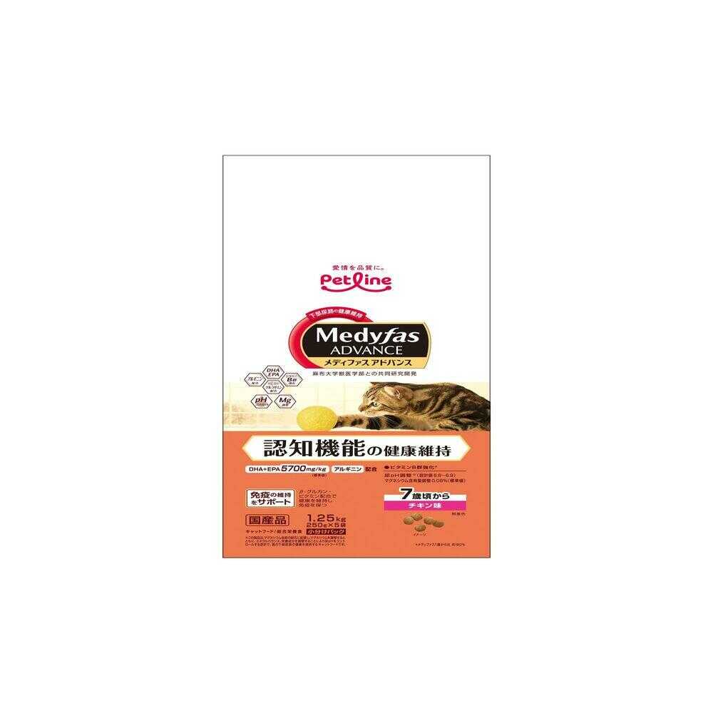 Petline Medifas Advance Cognitive Function Health Maintenance from 7 Years Chicken Flavor 1.25kg