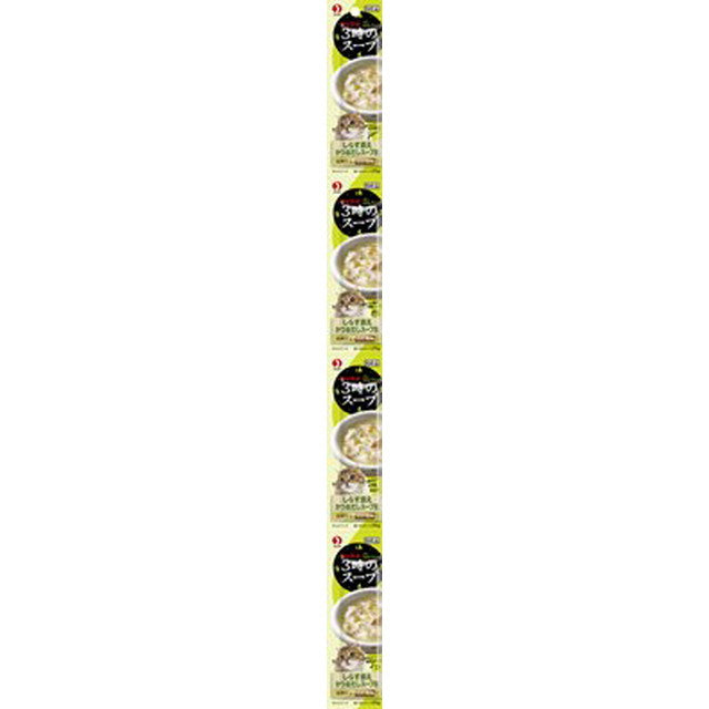 3 O'clock Soup with Shirasu, Bonito Broth Style 4 Packs 100g