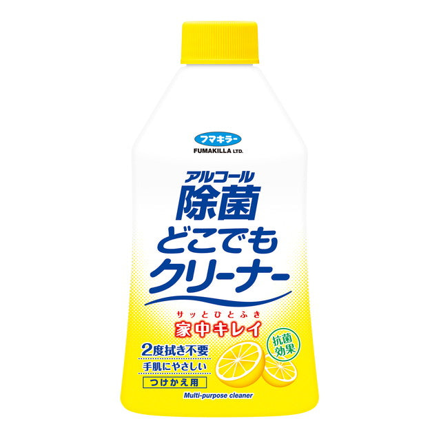 Fumakilla Alcohol Disinfectant Cleaner Anywhere Refill 300ml