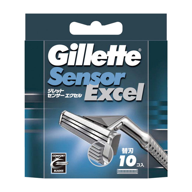 P&G Gillette Sensor Excel Replacement Blades 10 Pack