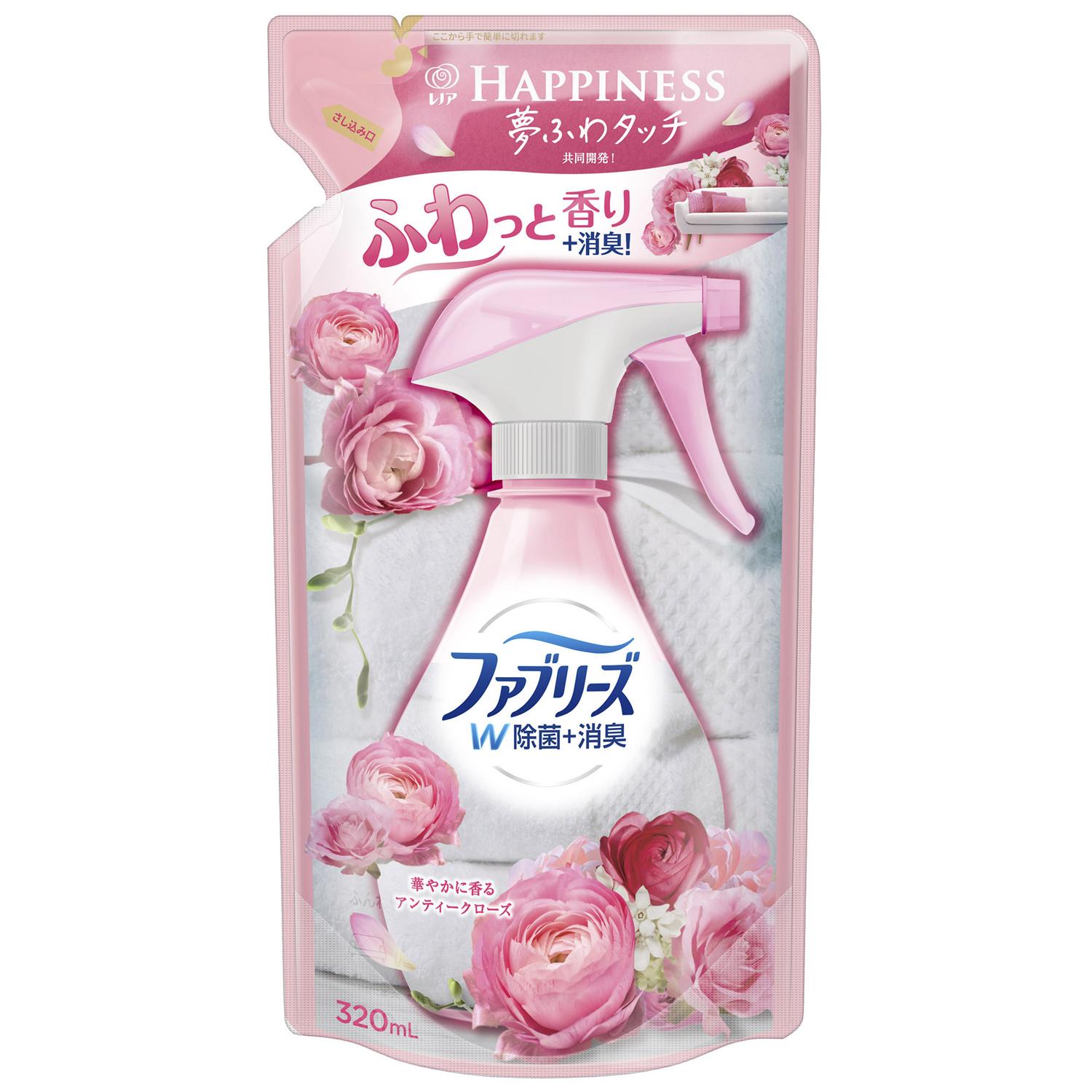 P&G Febreze with Lenor Happiness Antique Rose & Floral Refill 320ml