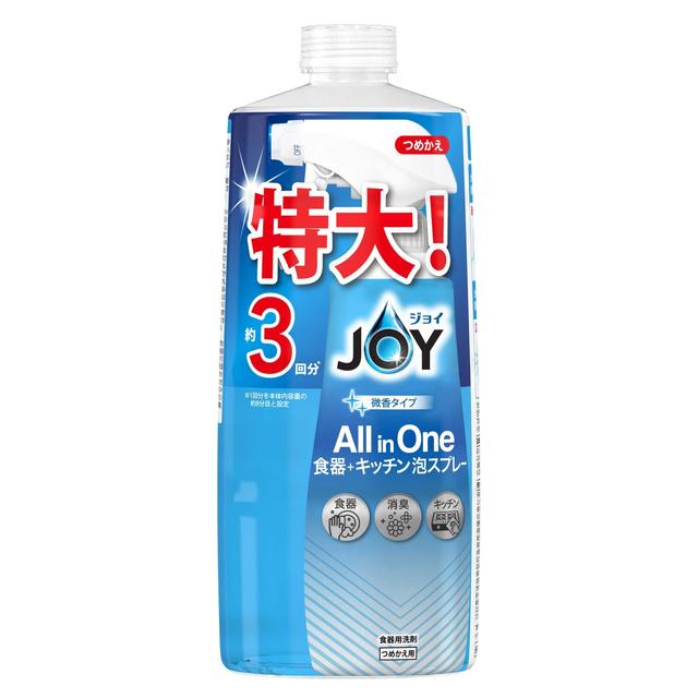P&G Joy Miracle Clean Foam Spray Light Scent Extra Large Refill 690ml