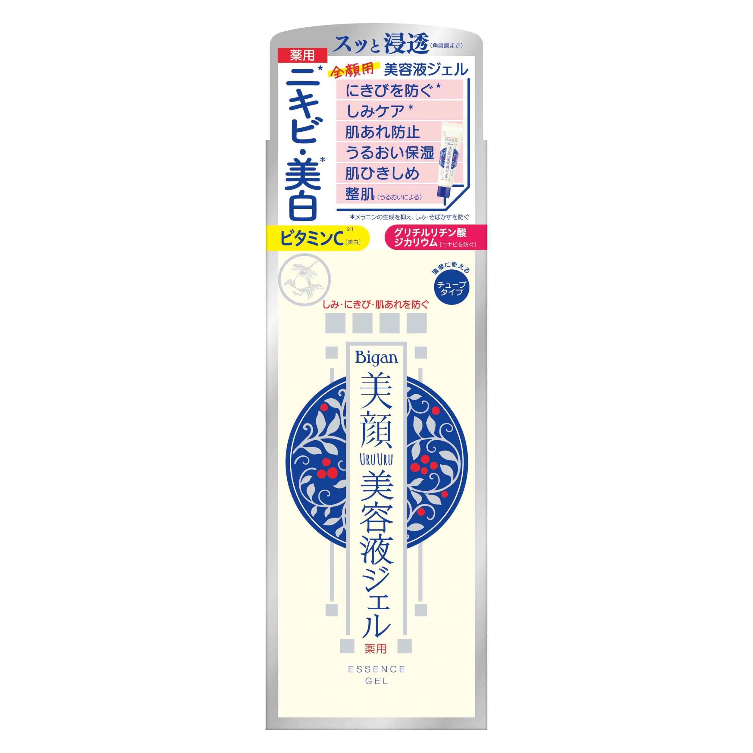 [Quasi-drug] Meishoku Bihaku Medicinal Whitening Serum Gel