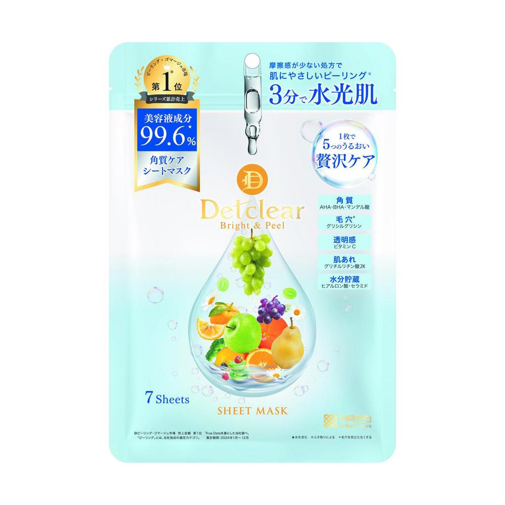 Meishoku DET Clear Sheet Mask 7 Sheets