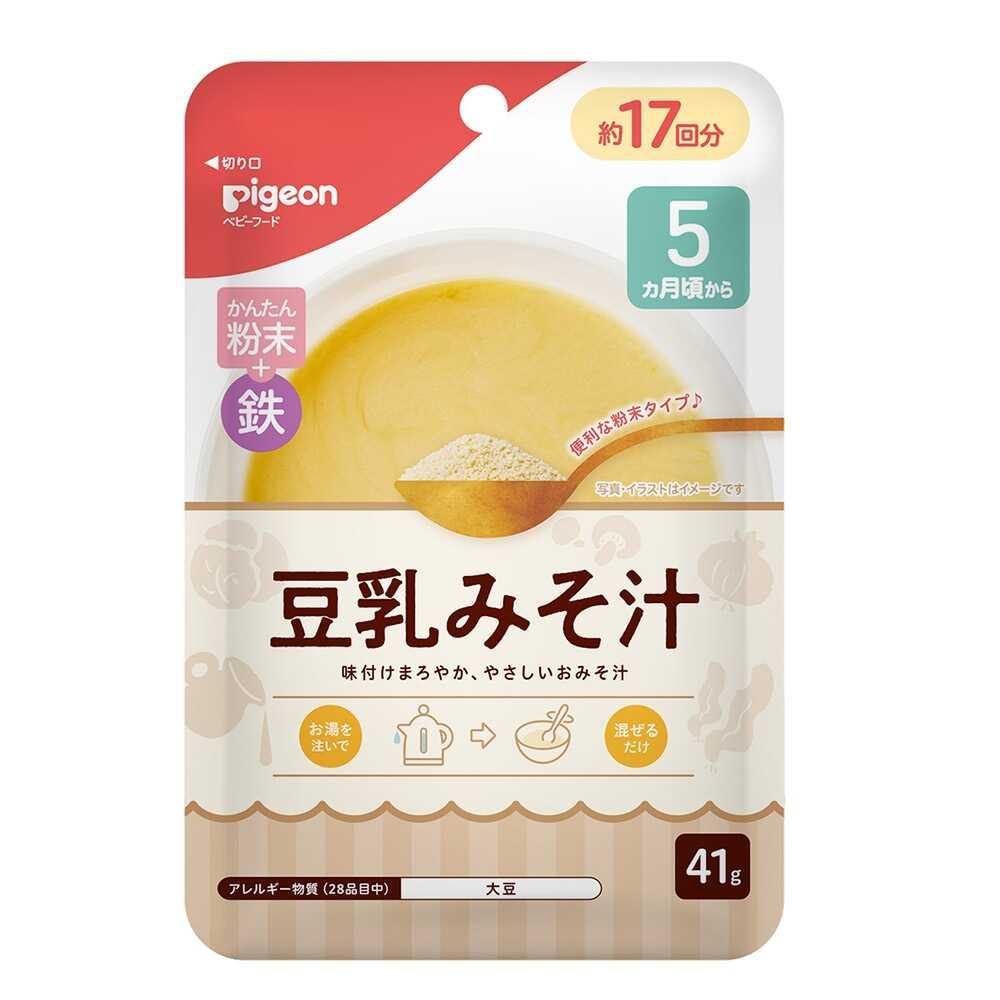 Pigeon Easy Powder + Iron Soy Milk Miso Soup 41g