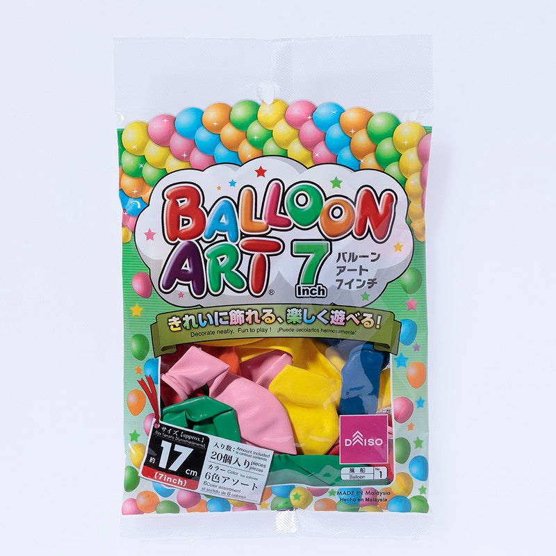 Balloon Art 7 Inch (20 Pieces)
