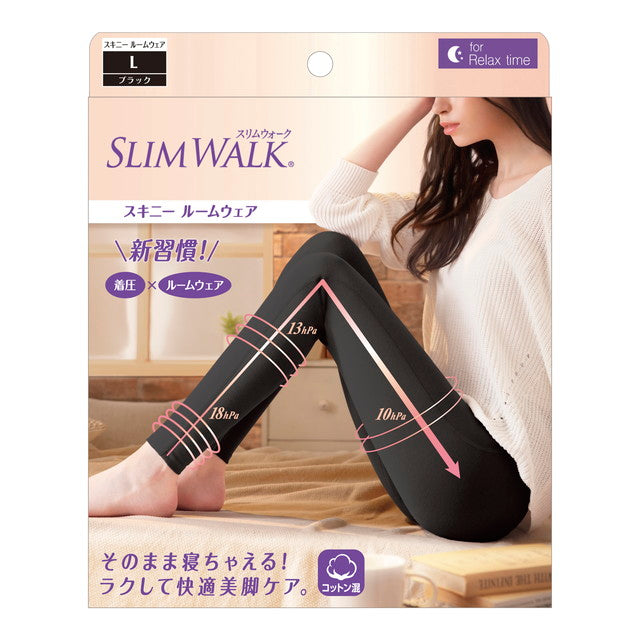 Slim Walk Skinny Loungewear Black L Size