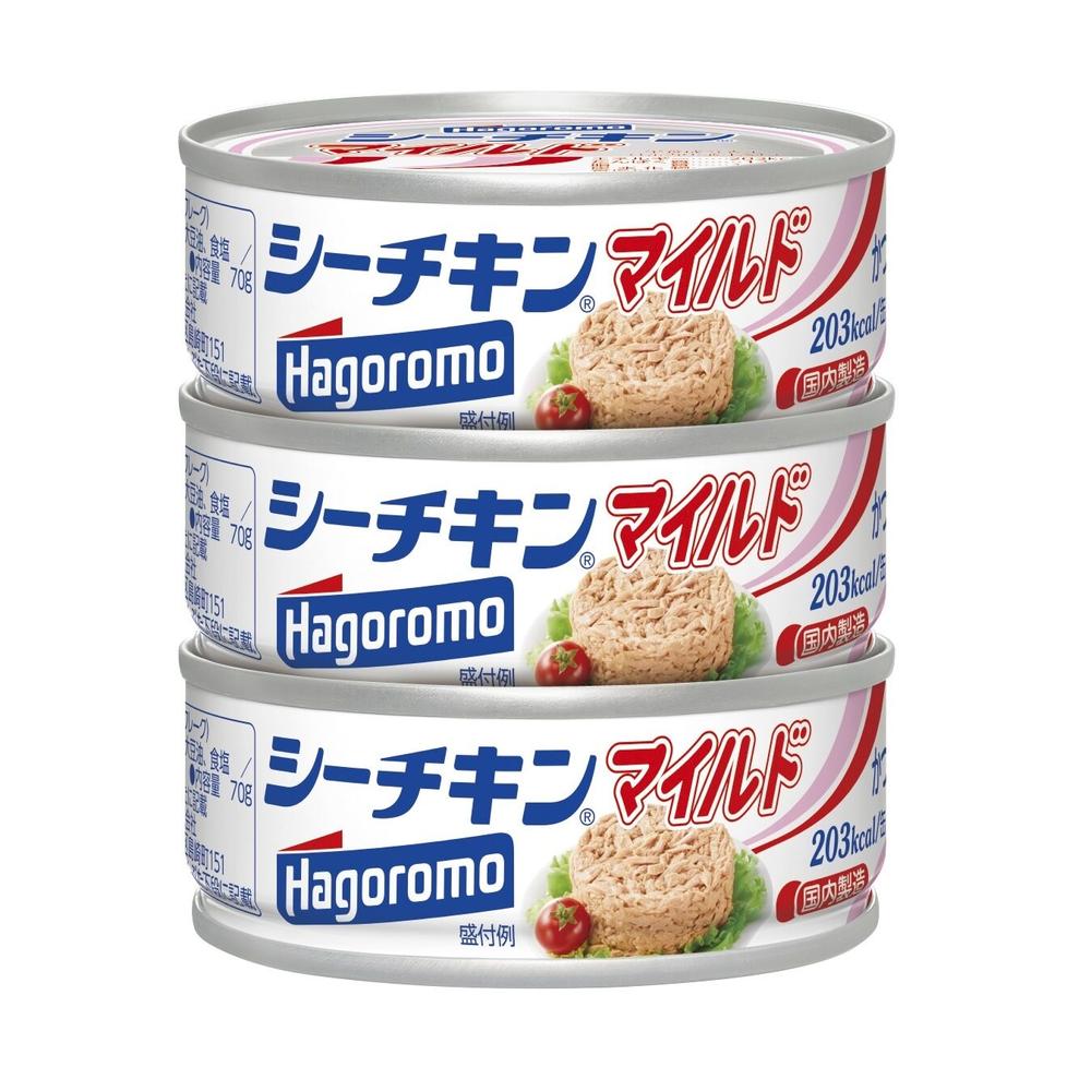 Hagoromo Sea Chicken Mild 70g x 3 210g