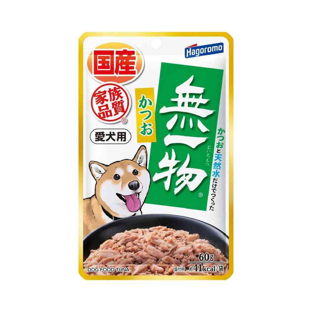 Hagoromo Foods Dog Muichibutsu Pouch Bonito 60g