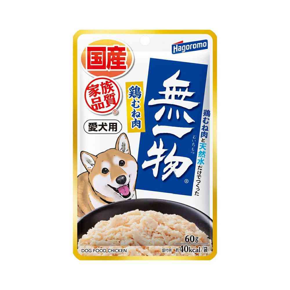 Hagoromo Foods Dog Muichibutsu Pouch Chicken Breast 60g