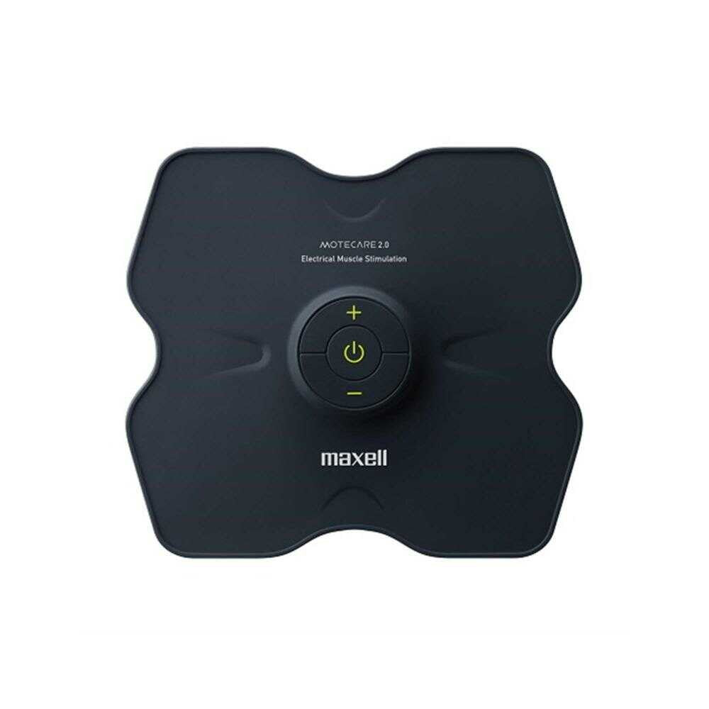 Maxell EMS Exercise Device ACTIVEPAD Mote Care 4-Pole Type Silicone Material Black MXES-R410S