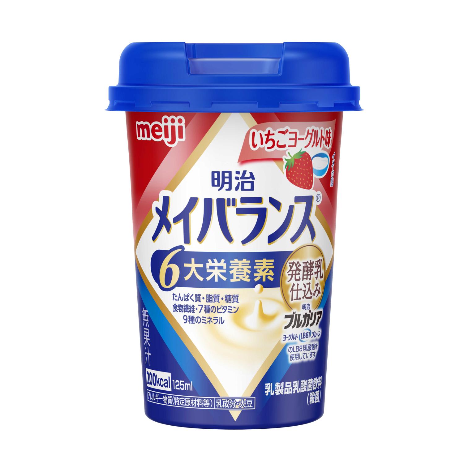 Meiji Meibalance Mini Cup (Strawberry Yogurt Flavor) 125ml