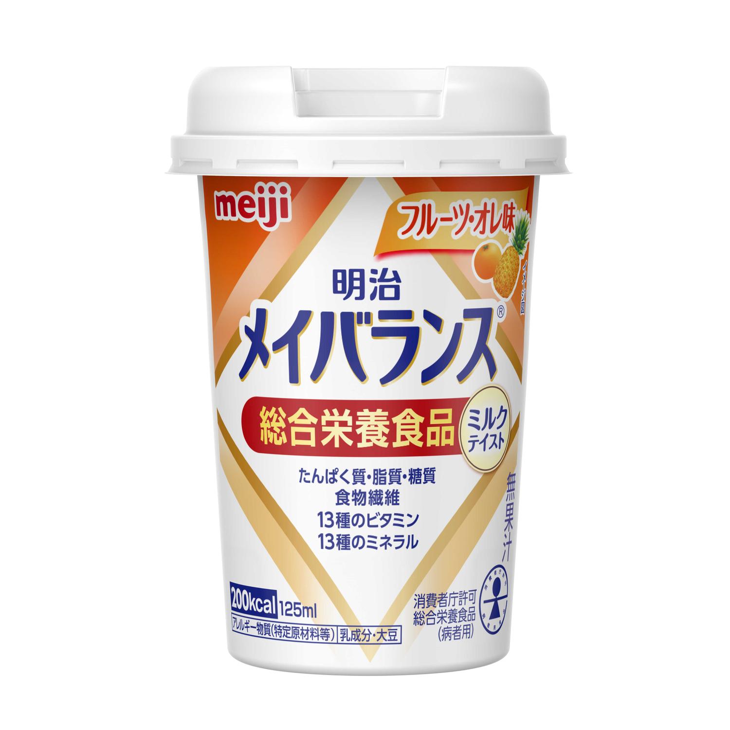Meiji Meibalance Mini Cup Fruit Oleo Flavor 125ml