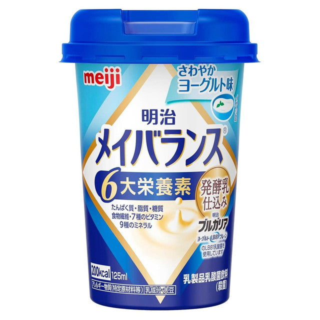 Meiji Meibalance Mini Cup Refreshing Yogurt Flavor 125ml x 12