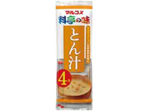 Marukome Instant Miso Soup Tonjiru 4 Servings