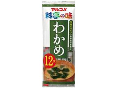 Marukome Instant Miso Soup with Wakame 12 packs