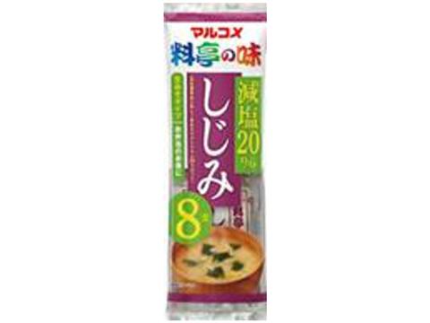 Marukome Instant Miso Soup Low Salt Shijimi 8 Servings