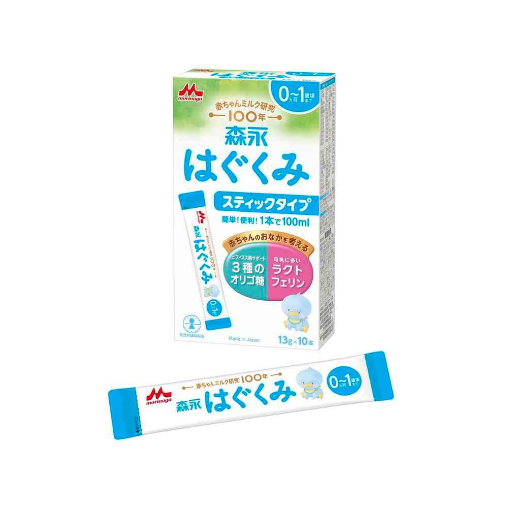 Morinaga Milk Industry HaguKumi Stick Type 13g x 10