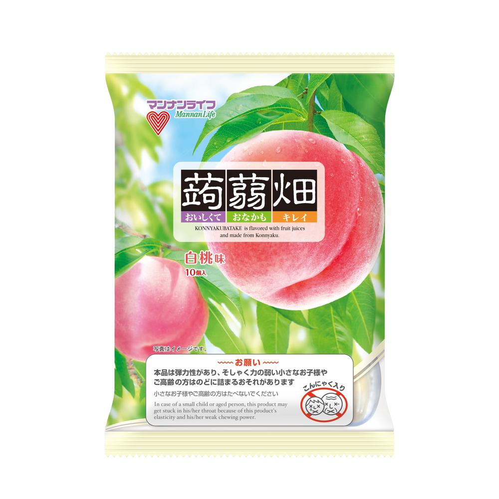Mannans Life Konjac Jelly White Peach Flavor 250g