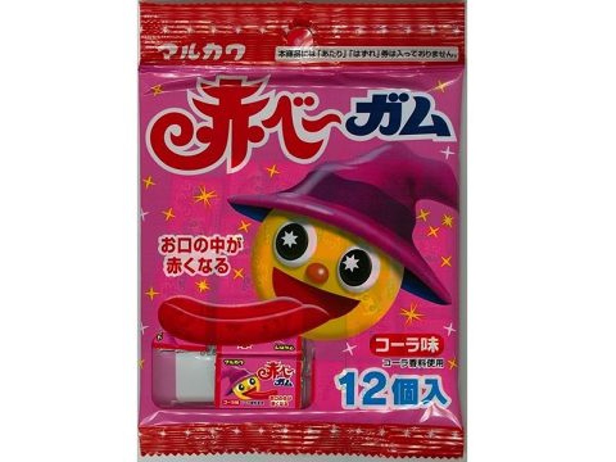 Marukawa Seika Red Be Gum 12 Pieces