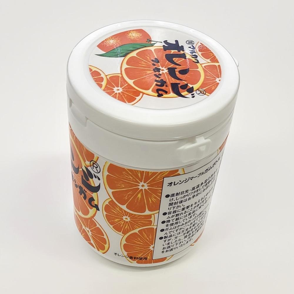 Marukawa Orange Marble Gum Bottle 130g