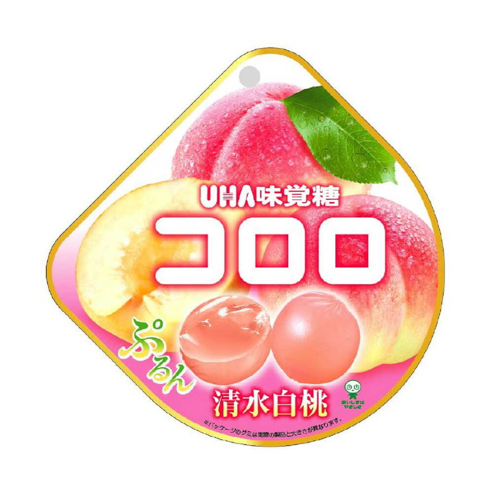 UHA Cororo Shimizu White Peach 40g
