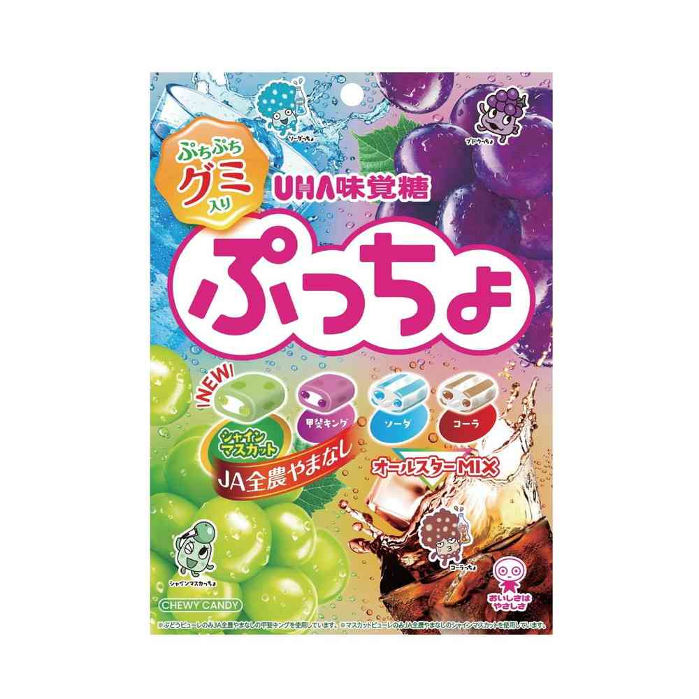 UHA Puccho Assorted Bag 4 Types 88g
