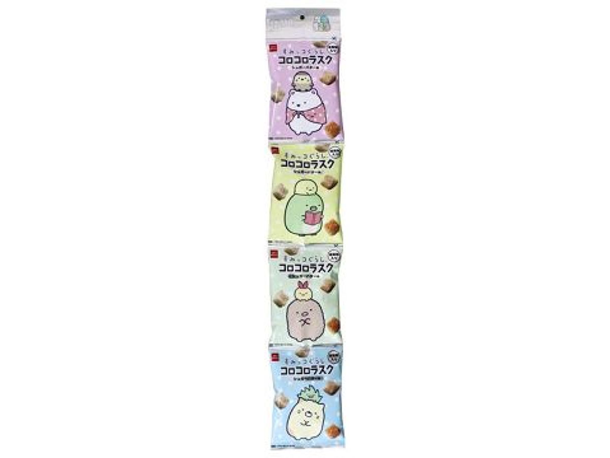 Oyatsu Company Sumikkogurashi Corocoro Rusk 4-Pack 36g