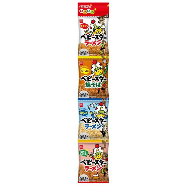Oyatsu Company Baby Star Ramen Variety Pack 68g