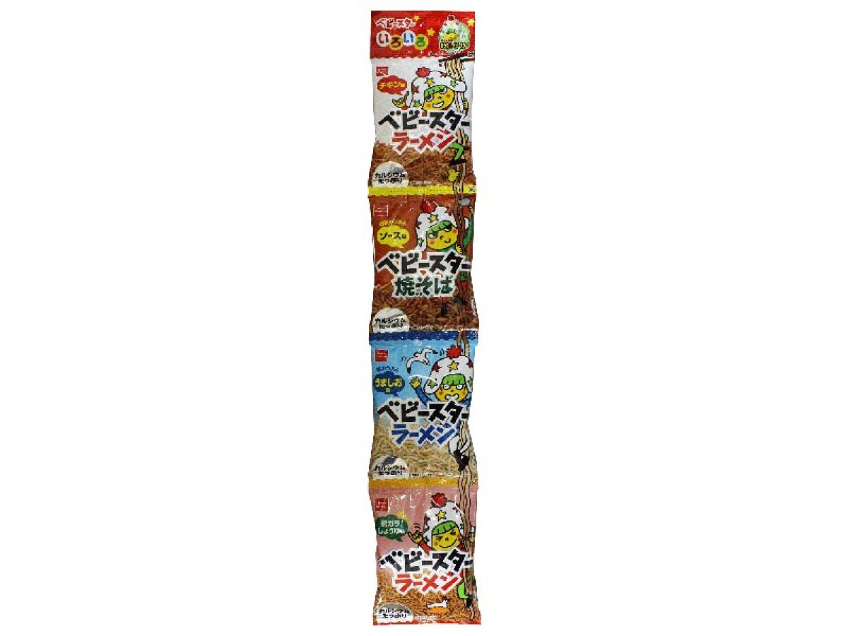 Oyatsu Company Baby Star Variety 4-Pack