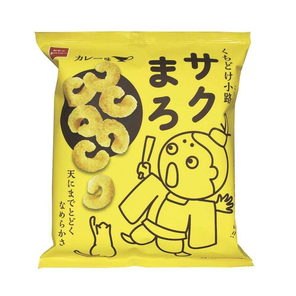 Oyakata Company Melting Small Road Crispy Mild Curry Flavor 52g