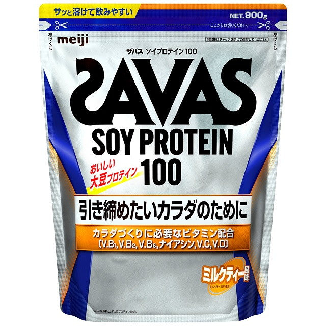 SAVAS Soy Protein 100 Milk Tea Flavor 900g