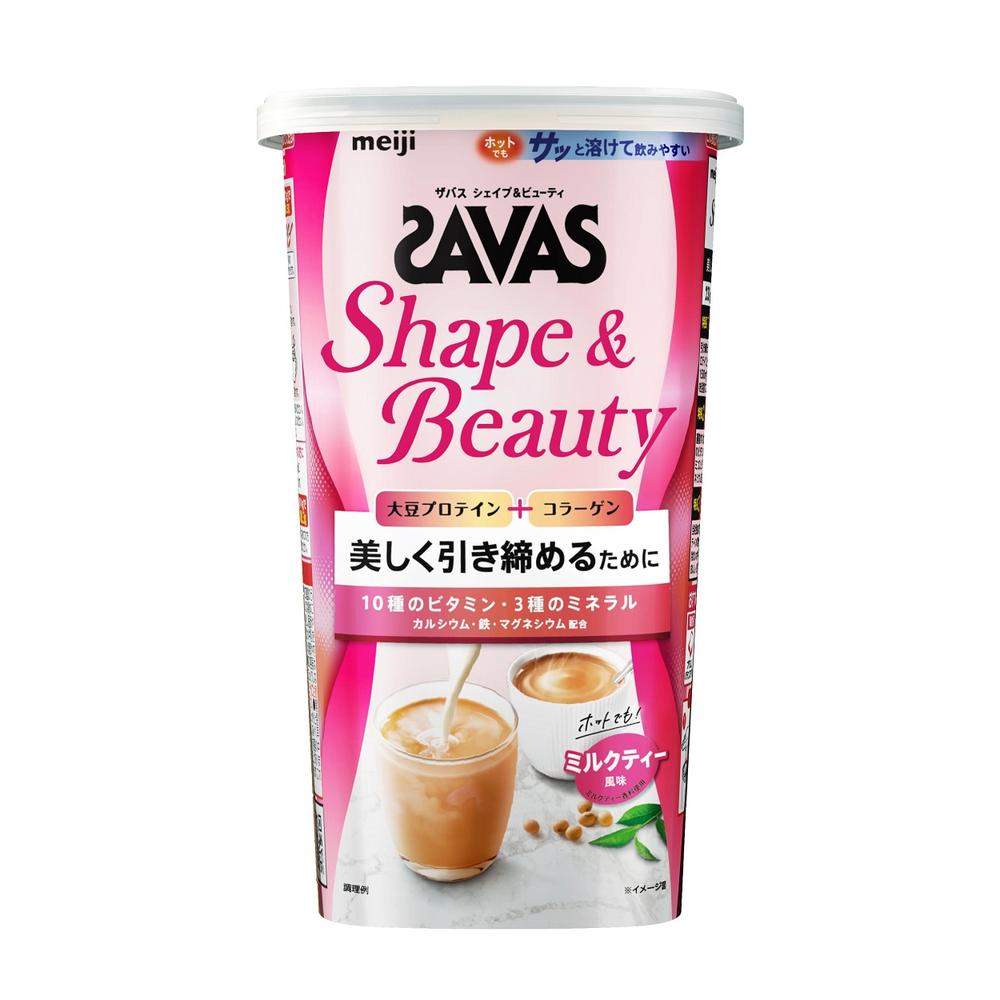SAVAS For Women Shape & Beauty Milk Tea Flavor 231g